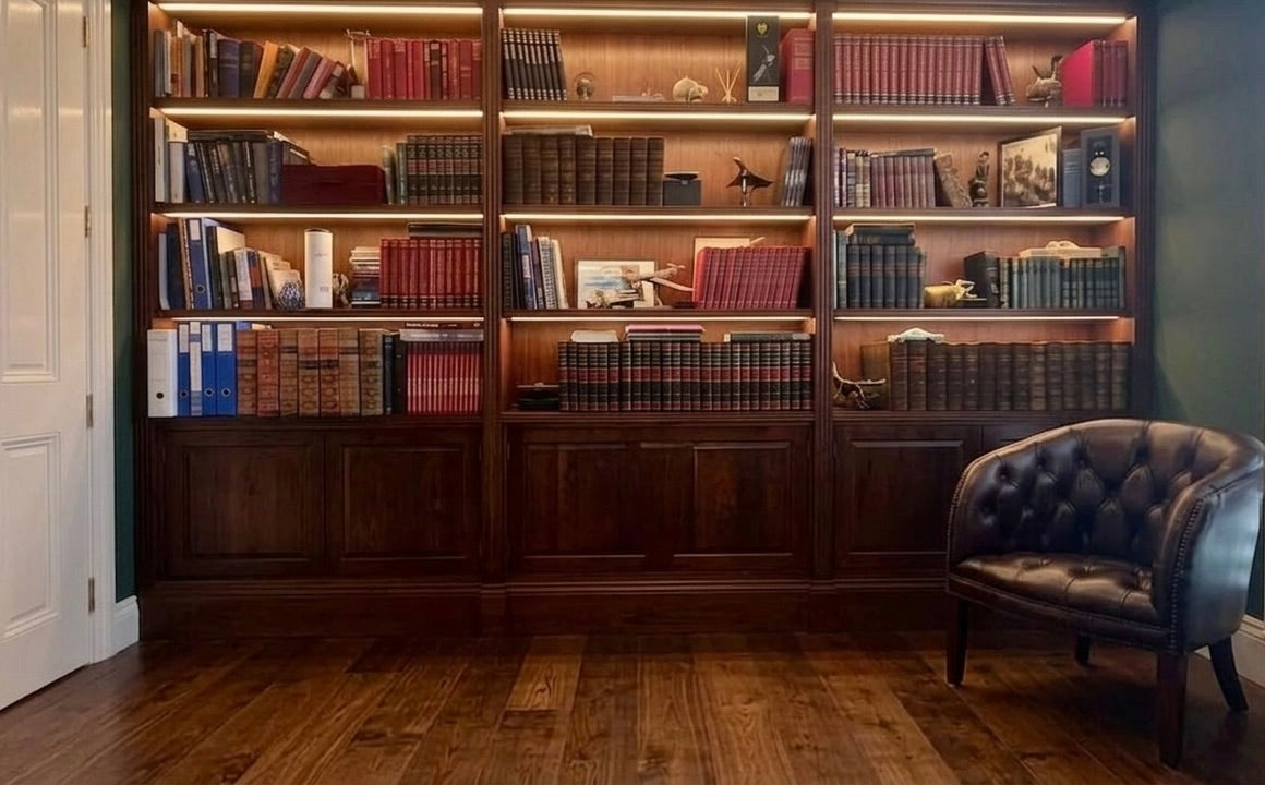 Library unit Black Walnut